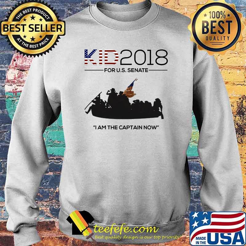 Kid Rock 2018 I am the captain now for Senate Essential T-Shirt Sweater Kid Rock 2018 I am the captain now for Senate Essential T-Shirt Sweater