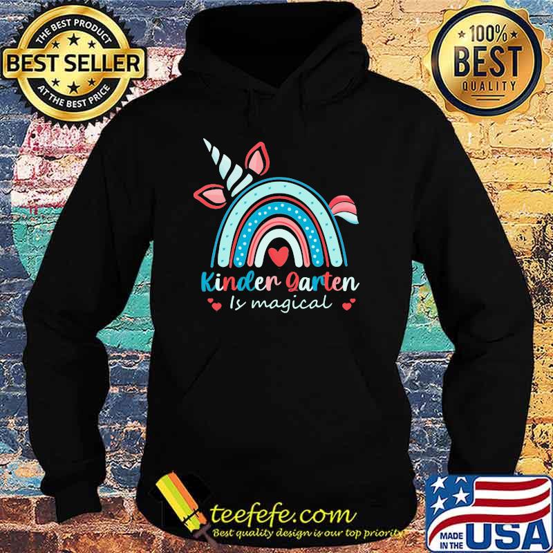Kinder Garten Is Magical Unicorn Shirt Hoodie Kinder Garten Is Magical Unicorn Shirt Hoodie