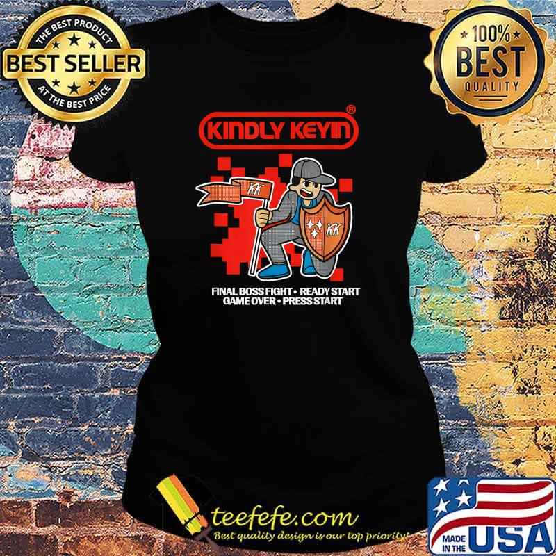 Kindly Keyin MerchFinal Boss Fight Ready Start Game Over Playing Gaming T-Shirt Ladies tee Kindly Keyin MerchFinal Boss Fight Ready Start Game Over Playing Gaming T-Shirt Ladies tee