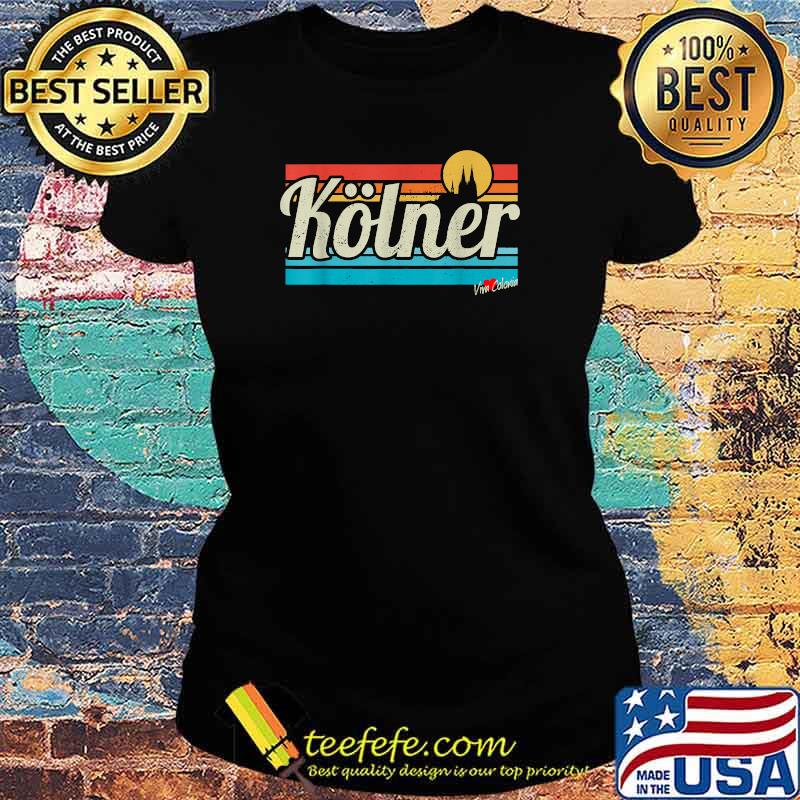 Kölner Saying Vintage Surfer T-Shirt Ladies tee Kölner Saying Vintage Surfer T-Shirt Ladies tee