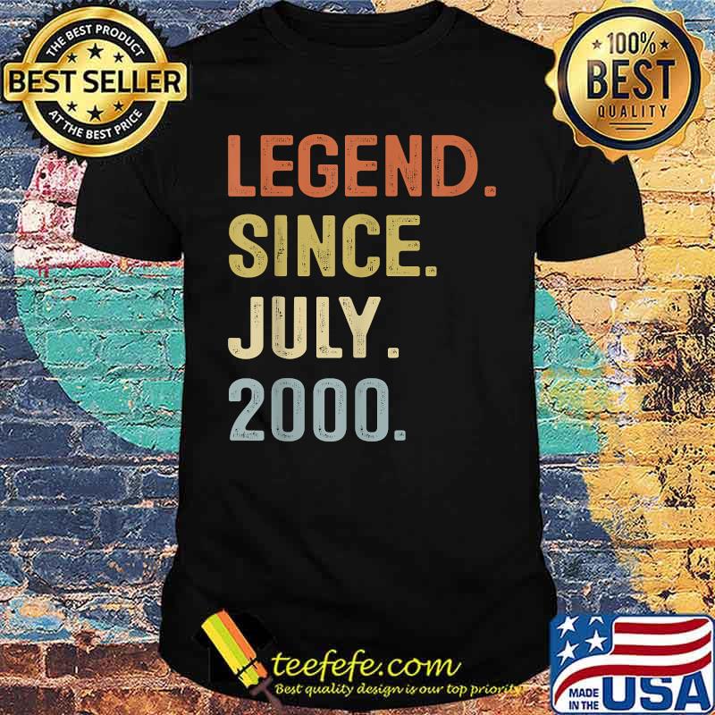 Legend Since July 2000 Vintage T-Shirt