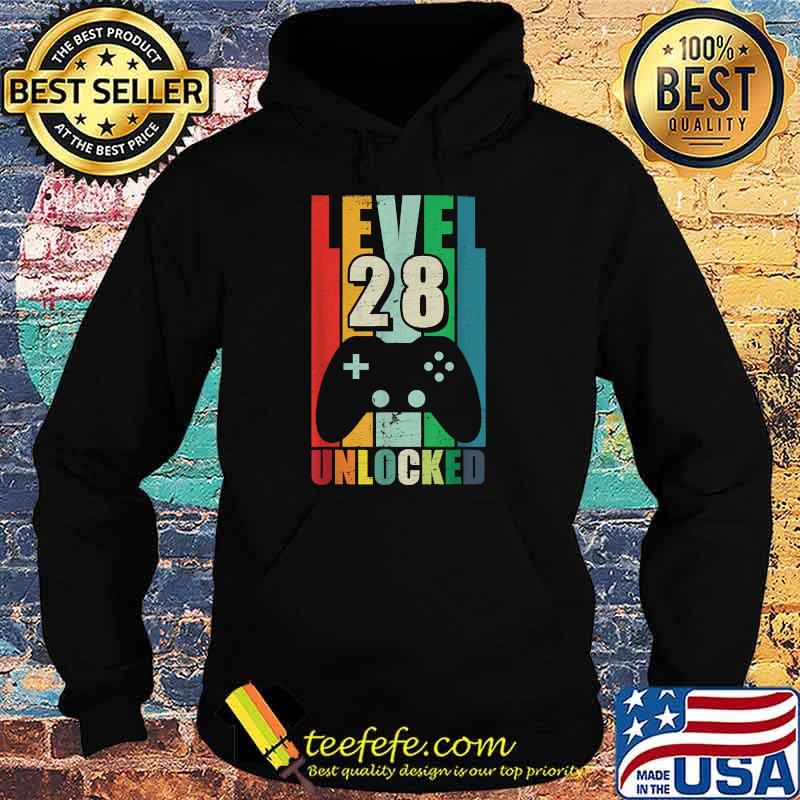 Level 28 unclocked video game vintage Hoodie Level 28 unclocked video game vintage Hoodie