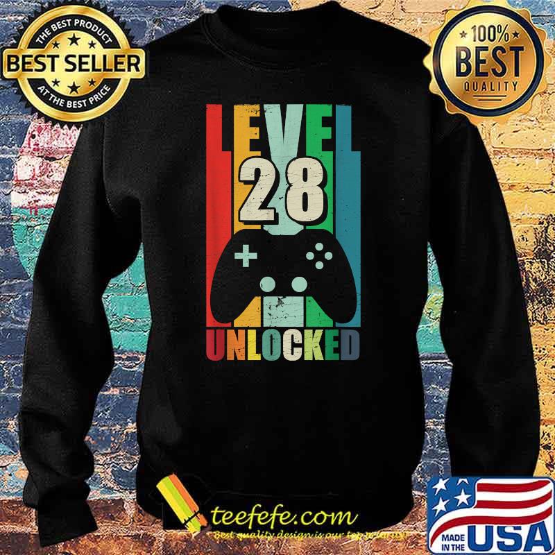 Level 28 unclocked video game vintage Sweater Level 28 unclocked video game vintage Sweater