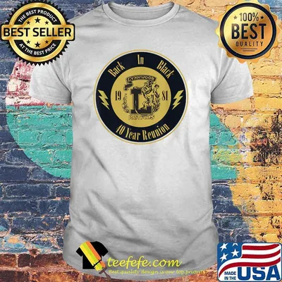 LHS 81 Black and Gold Logo T-Shirt