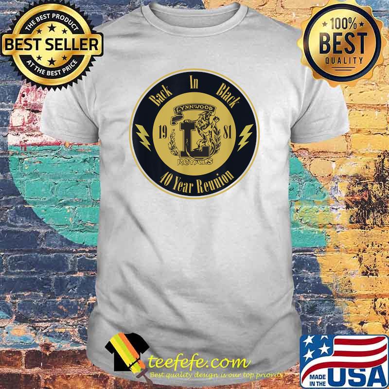 LHS 81 Black and Gold Logo T-Shirt LHS 81 Black and Gold Logo T-Shirt