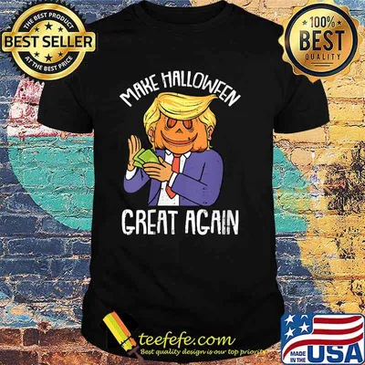 Make Halloween Great Again Trumpkin Pumpkin Halloween T-Shirt