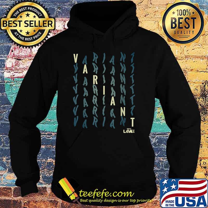 Marvel Loki Variant Wavy Text Stack Shirt Hoodie Marvel Loki Variant Wavy Text Stack Shirt Hoodie