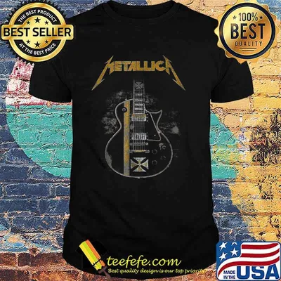 Metallicas Band Music Legend Guitar T-Shirt