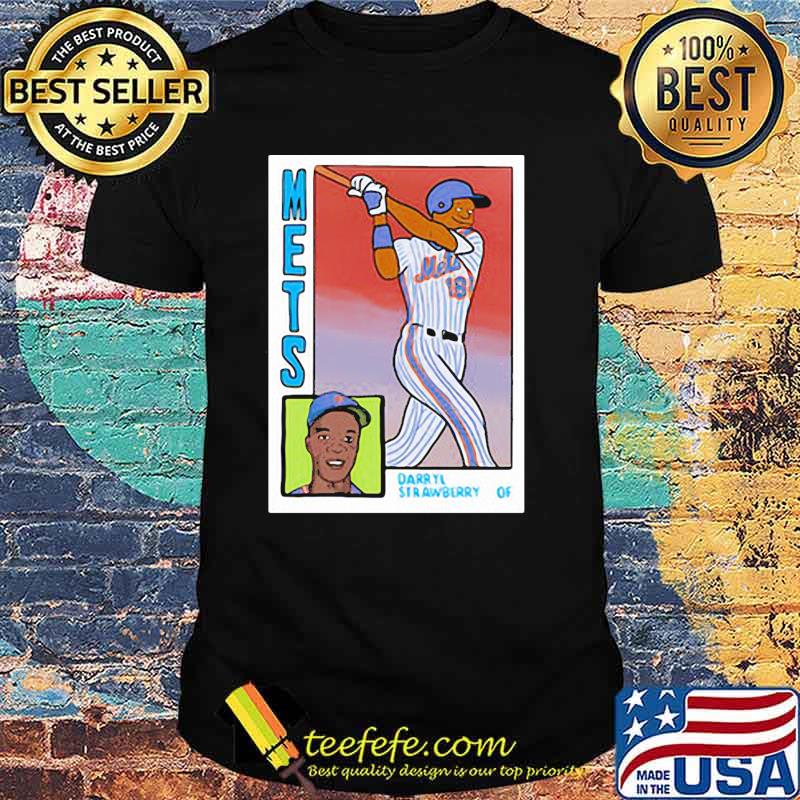 Mets Darryl Strawberry Homer at the Bat Simpsons Baseball Card Shirt