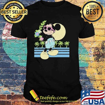 Mickey mouse hawaii summer hot beach shirt