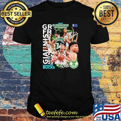 Milwuakee Antetokonmpo NBA Fear The Deer Bucks Shirt