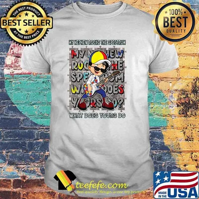 My Nephew Rocks The Spectrum What Does Yours Do Autism Awareness Uncle T-Shirt