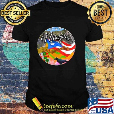 Naranjito Mi Hogar Predilecto raven flags T-Shirt
