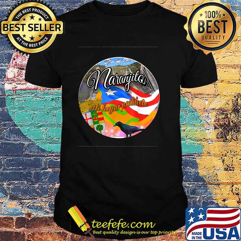 Naranjito Mi Hogar Predilecto raven flags T-Shirt