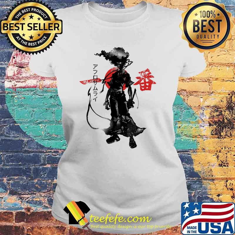 New Afro Samurai Manga Anime Shirt Laides tee New Afro Samurai Manga Anime Shirt Laides tee