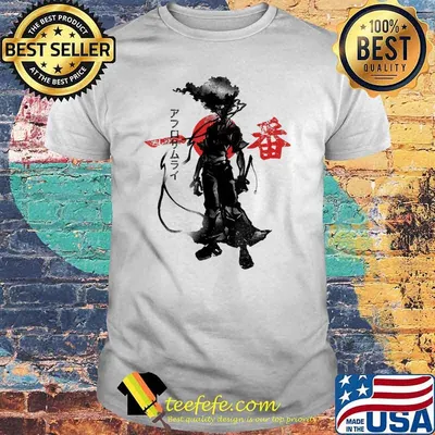 New Afro Samurai Manga Anime Shirt