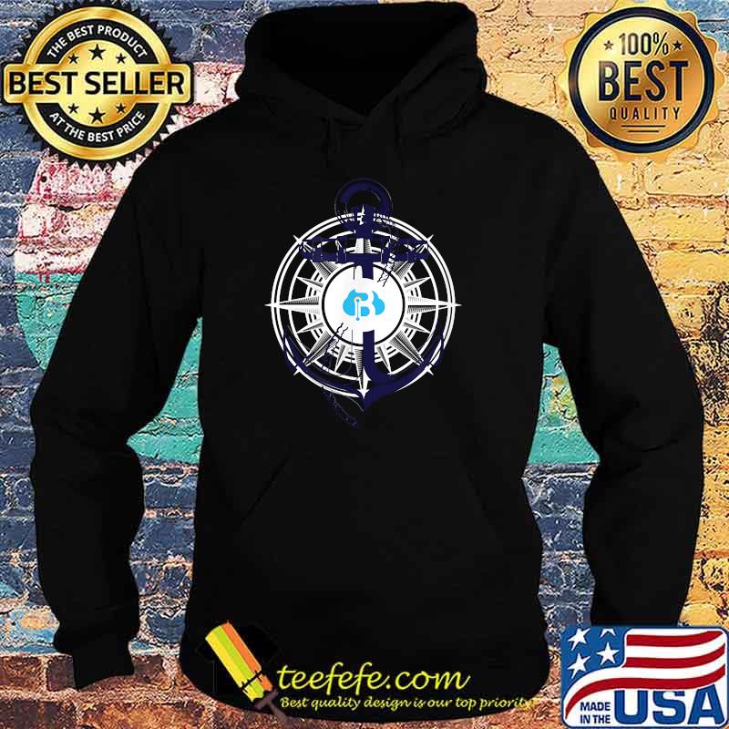 Non Terra Sed Aquis Sailor's Latin Motto Nautical T-Shirt Hoodie Non Terra Sed Aquis Sailor's Latin Motto Nautical T-Shirt Hoodie