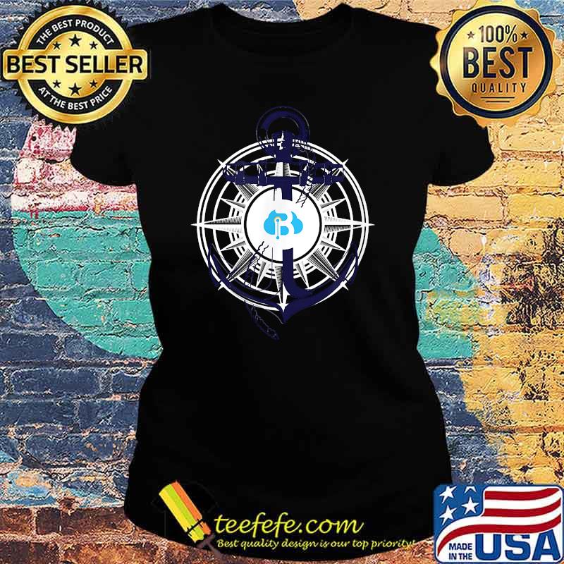 Non Terra Sed Aquis Sailor's Latin Motto Nautical T-Shirt Ladies tee Non Terra Sed Aquis Sailor's Latin Motto Nautical T-Shirt Ladies tee