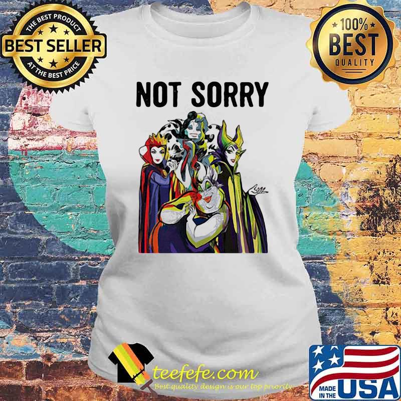 Not Sorry Witch Shirt Laides tee Not Sorry Witch Shirt Laides tee
