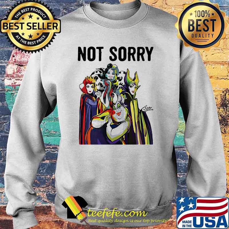 Not Sorry Witch Shirt Sweater Not Sorry Witch Shirt Sweater