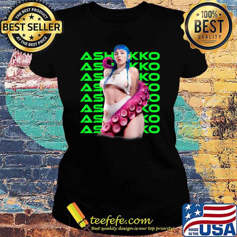 Official Ashnikko Octopus Shirt Ladies tee Official Ashnikko Octopus Shirt Ladies tee