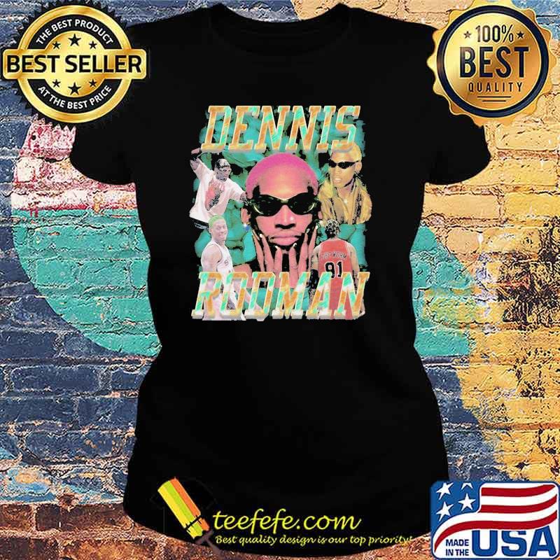 Official dennis rodman s Ladies tee Official dennis rodman s Ladies tee