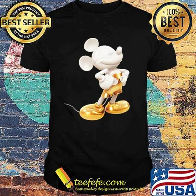 Official mickey gold shirt