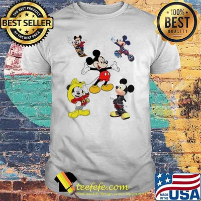Official mickey playing disney shirt