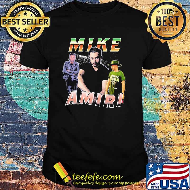 Official mike amiri metallica shirt