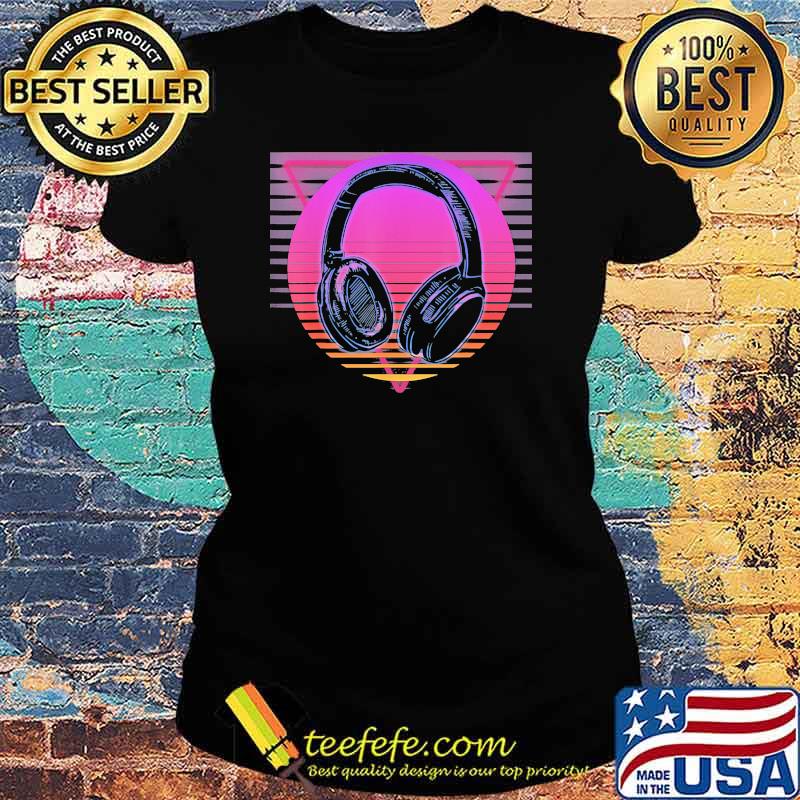 Official Music headphone Dj Ladies tee Official Music headphone Dj Ladies tee