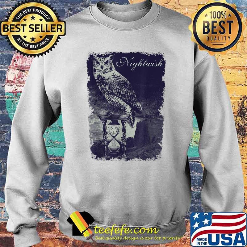Official Nightwish Owlglass T-Shirt Sweater Official Nightwish Owlglass T-Shirt Sweater