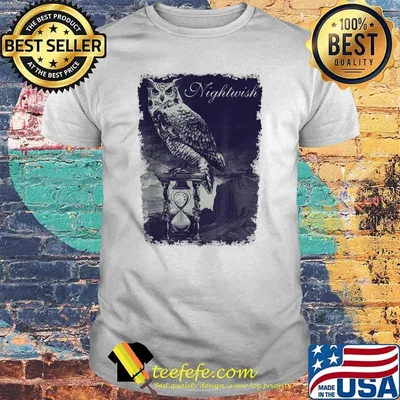 Official Nightwish Owlglass T-Shirt