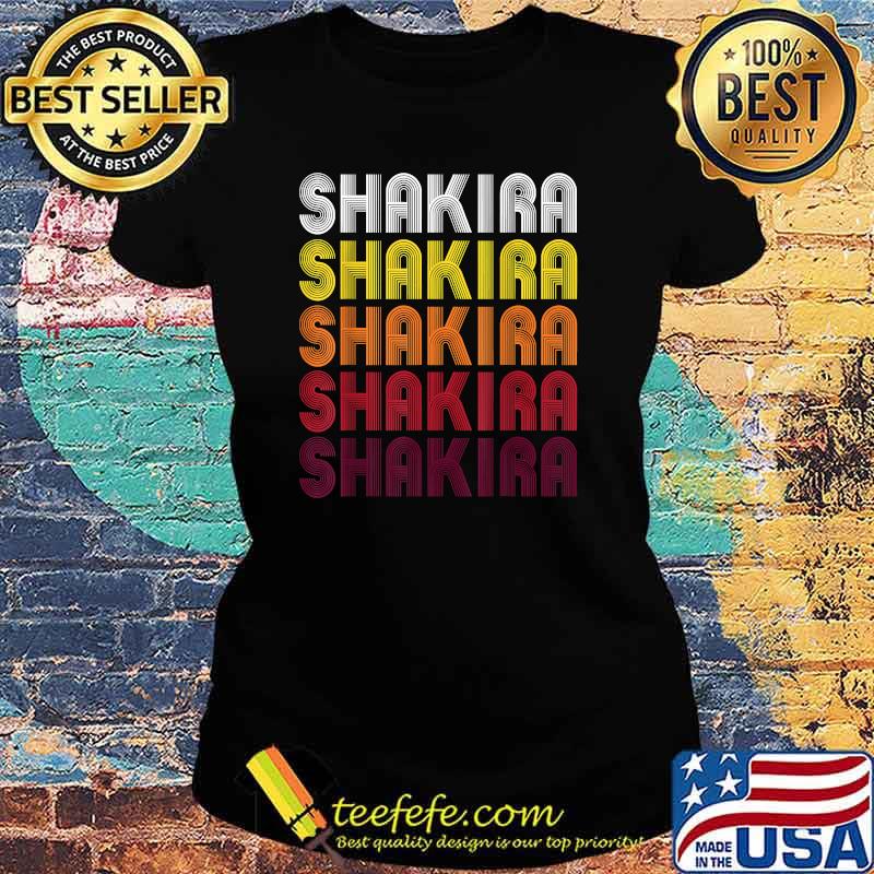 Official Shakira_Thing T-Shirt Ladies tee Official Shakira_Thing T-Shirt Ladies tee