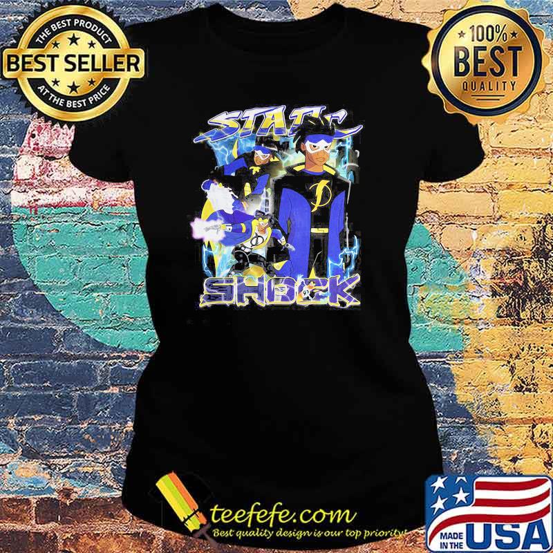 Official Static Shock Shirt Ladies tee Official Static Shock Shirt Ladies tee