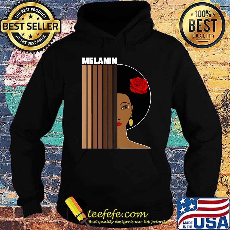 Oheneba Melanin Shades Black Pride Afrocentric Afro Queen T-Shirt Hoodie Oheneba Melanin Shades Black Pride Afrocentric Afro Queen T-Shirt Hoodie