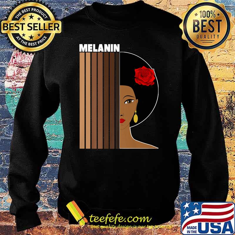 Oheneba Melanin Shades Black Pride Afrocentric Afro Queen T-Shirt Sweater Oheneba Melanin Shades Black Pride Afrocentric Afro Queen T-Shirt Sweater