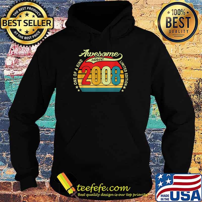 One of a kind awesome since 2008 vintage s Hoodie One of a kind awesome since 2008 vintage s Hoodie