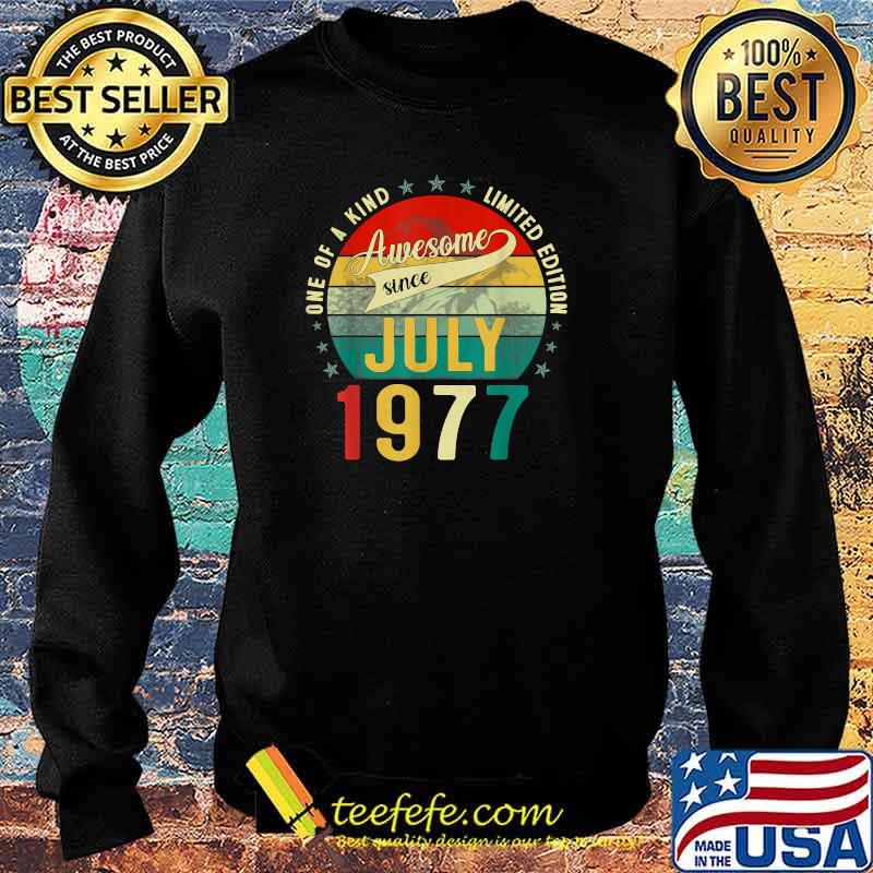 One of a kind limited edition awesome sice july 1977 44 years old vintage Sweater One of a kind limited edition awesome sice july 1977 44 years old vintage Sweater