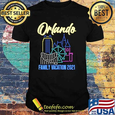 Orlando Family Vacation 2021 Summer Vacation T-Shirt