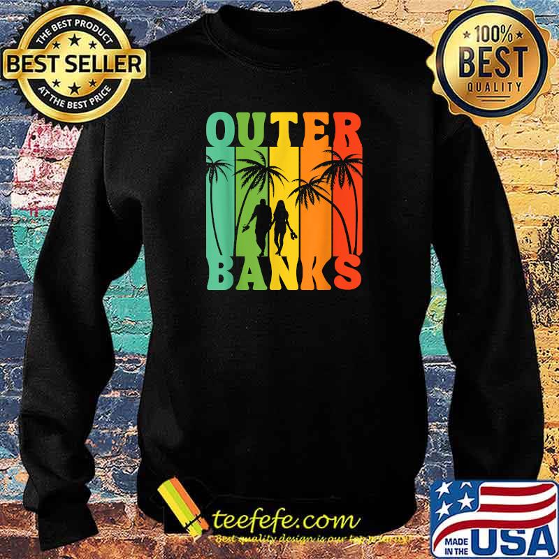 Outer Banks Shirts Vintage 80s OBX North Carolina Gift T-Shirt Sweater Outer Banks Shirts Vintage 80s OBX North Carolina Gift T-Shirt Sweater