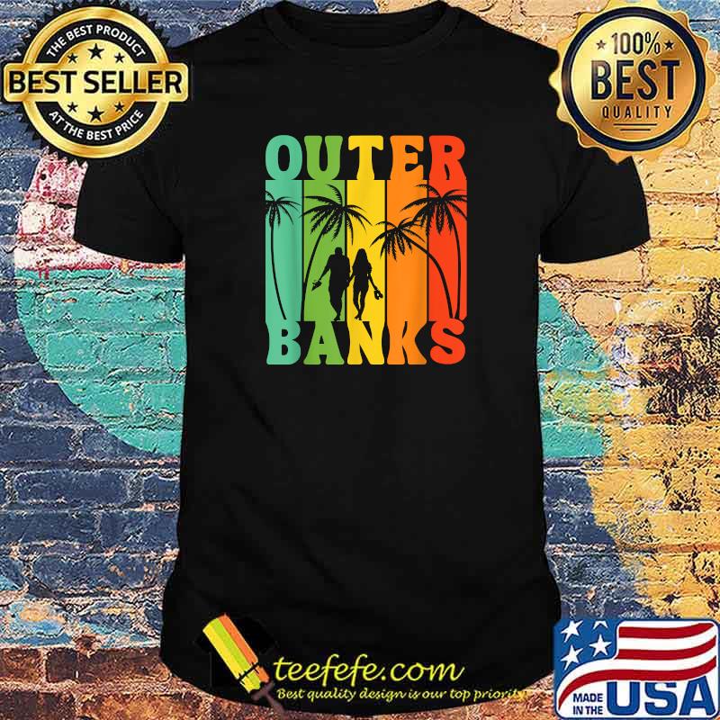 Outer Banks Shirts Vintage 80s OBX North Carolina Gift T-Shirt