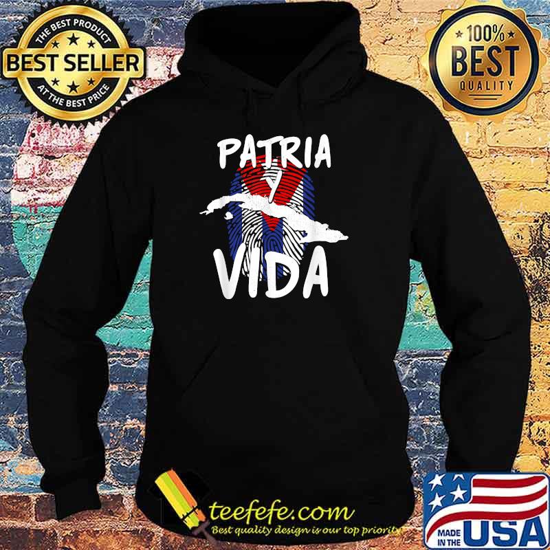PAtria vida dna Sos Cuba flag s Hoodie PAtria vida dna Sos Cuba flag s Hoodie