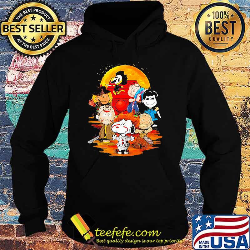 Peanuts cosplay halloween blood moon Hoodie Peanuts cosplay halloween blood moon Hoodie