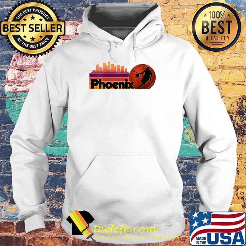 Phoenix AZ Cityscape Sun Basketball Fans T-Shirt Hoodie Phoenix AZ Cityscape Sun Basketball Fans T-Shirt Hoodie