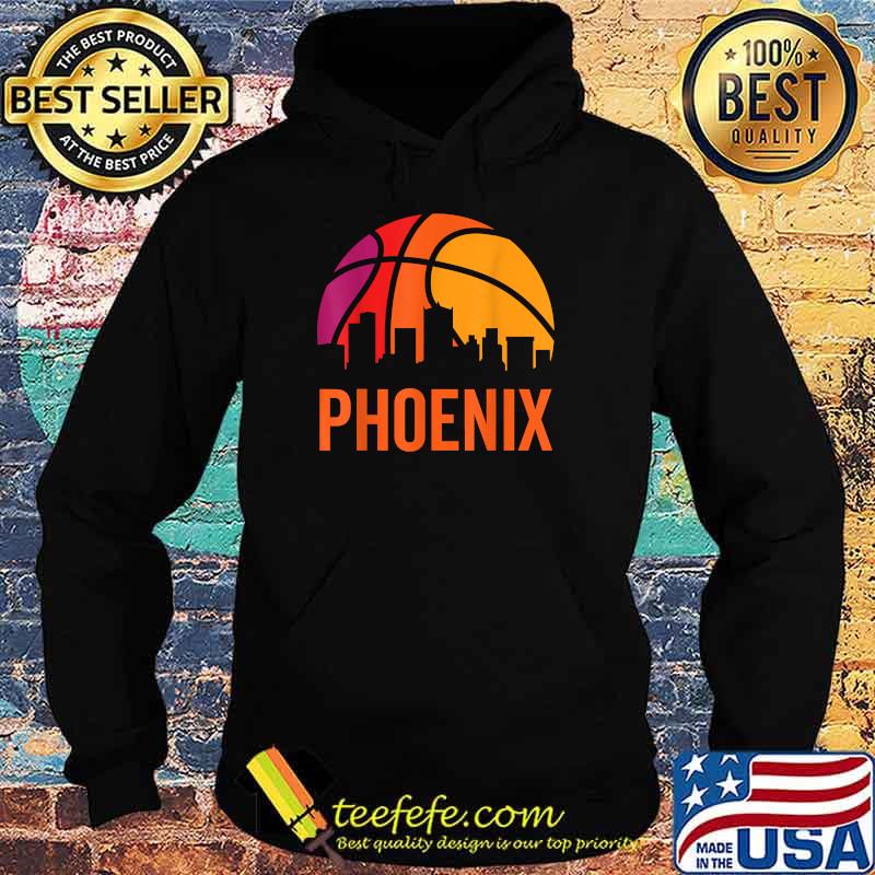 Phoenix Basketball B-Ball Vintage Retro Sunset T-Shirt Hoodie Phoenix Basketball B-Ball Vintage Retro Sunset T-Shirt Hoodie