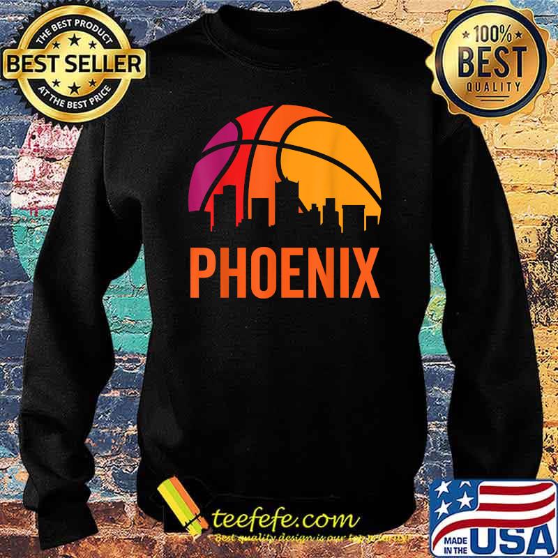 Phoenix Basketball B-Ball Vintage Retro Sunset T-Shirt Sweater Phoenix Basketball B-Ball Vintage Retro Sunset T-Shirt Sweater