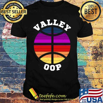 Phoenix Basketball Valley Oop Shirt AZ Arizona Sunset Vintage Shirt