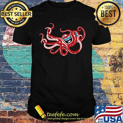 PNW Octopus, Tlingit style Shirt