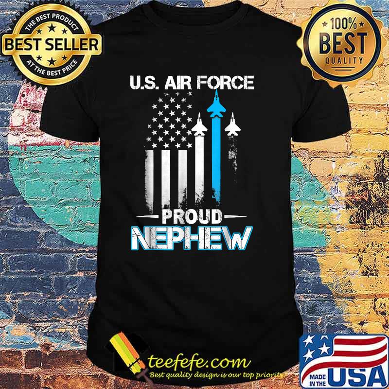 Pride US Army I'm a Proud Air Force Nephew T-Shirt