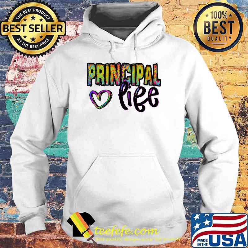 Principal Life Heart Watercolor Shirt Hoodie Principal Life Heart Watercolor Shirt Hoodie
